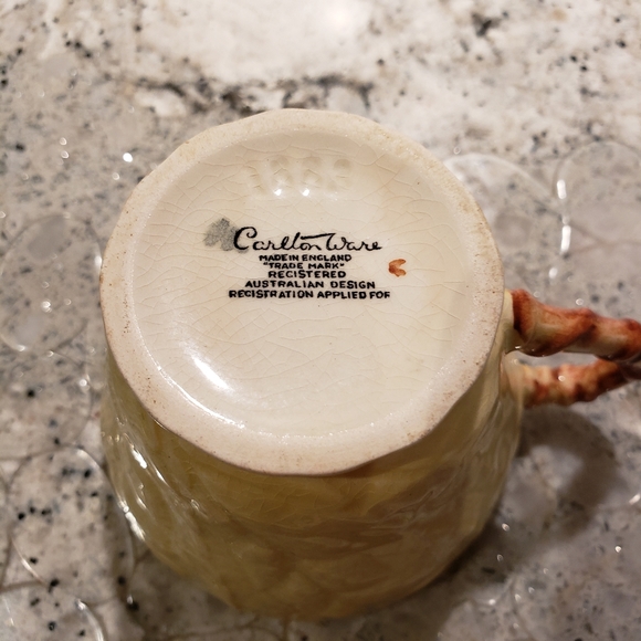 Antique Australian cup and saucer by Carleton ware. - Picture 4 of 6